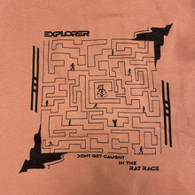 Load image into Gallery viewer, Ratrace Zip-Up Hoodie - Salmon