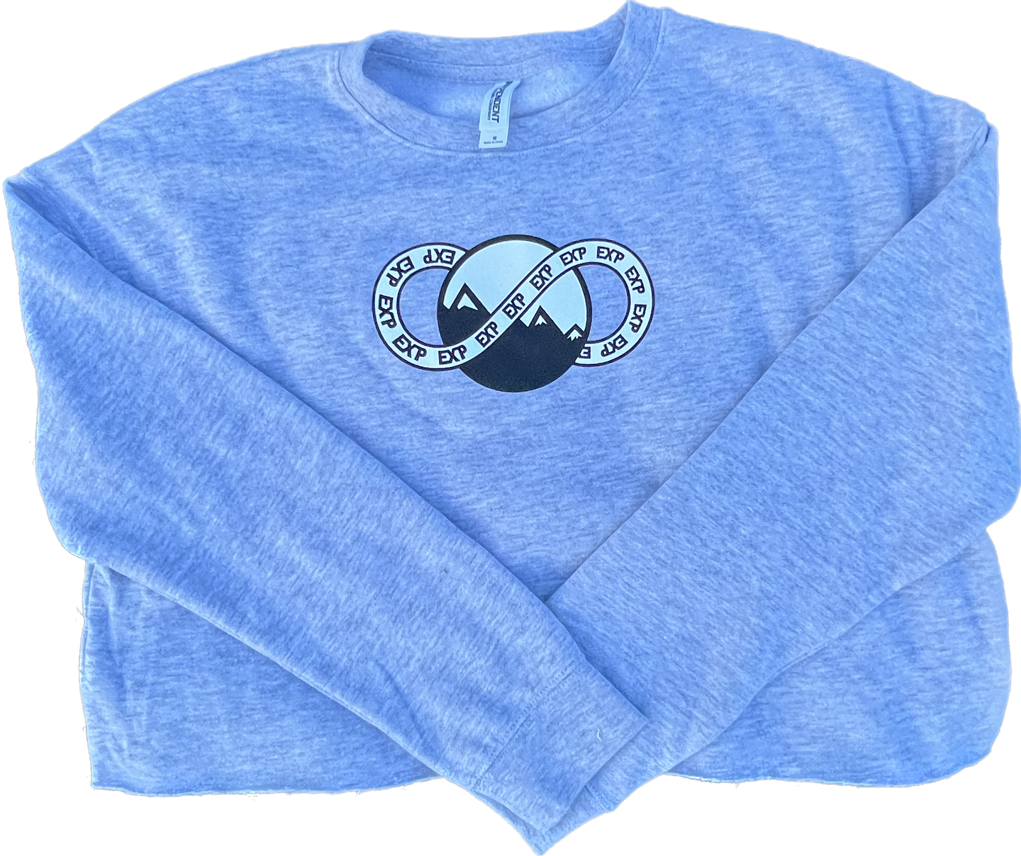 Cropped Infinity Logo Sweatshirt